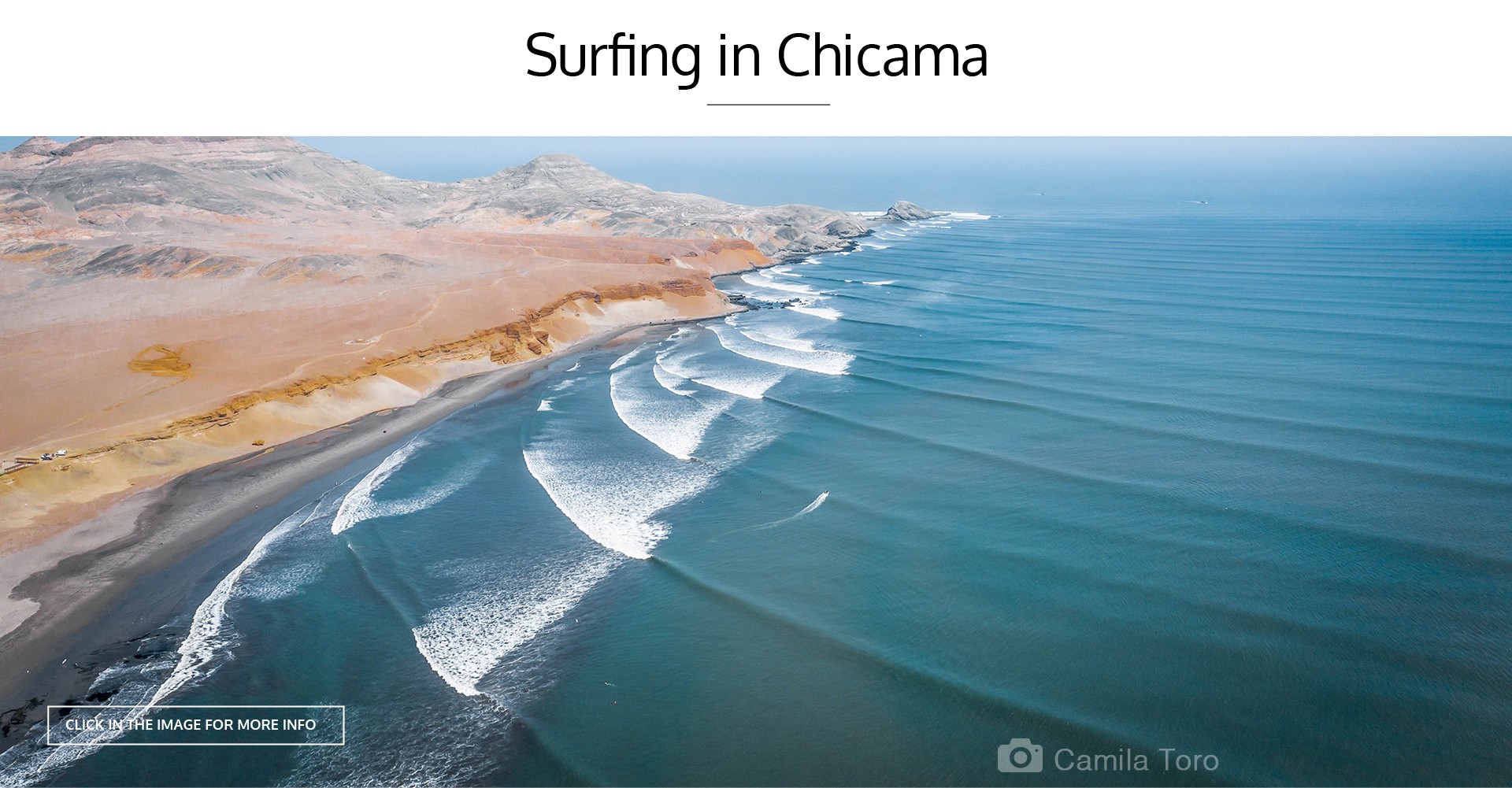 SURFING IN CHICAMA